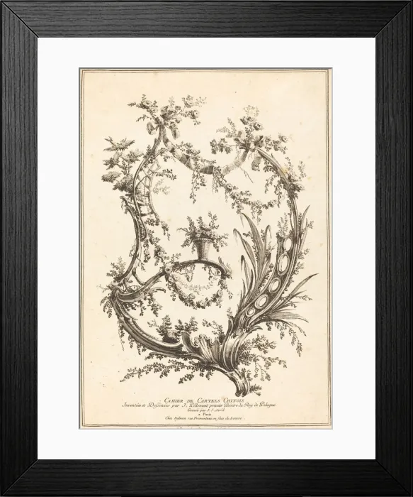 Framed Print : Title Page. Creator: Jean Jacques Avril Framed Print : Title Page. Creator: Jean Jacques Avril