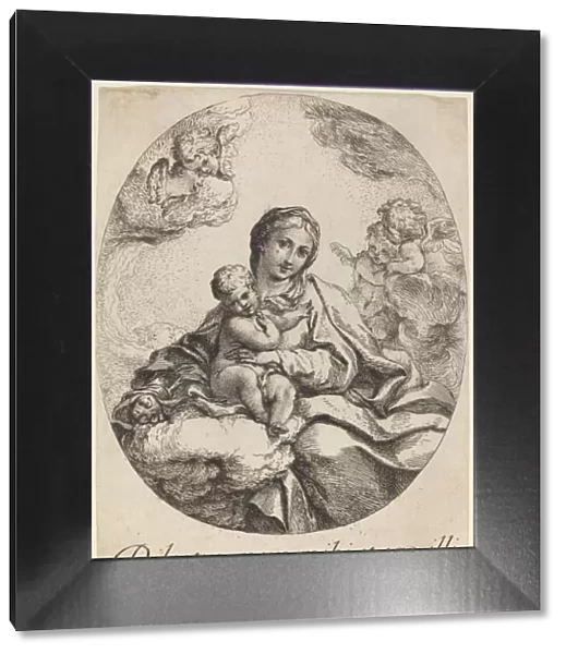 Virgin and Child on a Cloud, 1702. Creator: Antonio Balestra