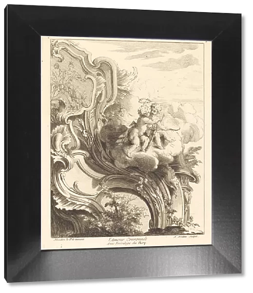 L Amour Couronnee, 1736. Creator: Antoine Aveline