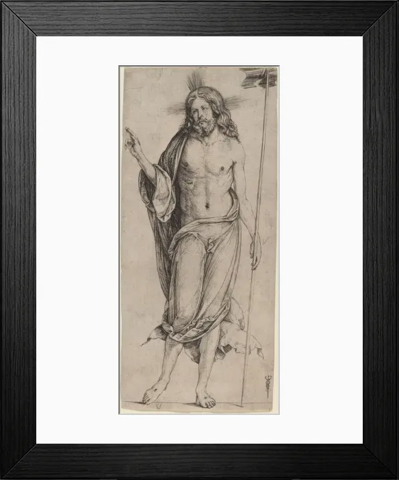 Framed Print : The Risen Christ, c. 1503 / 1504. Creator: Jacopo de Barbari Framed Print : The Risen Christ, c. 1503 / 1504. Creator: Jacopo de Barbari
