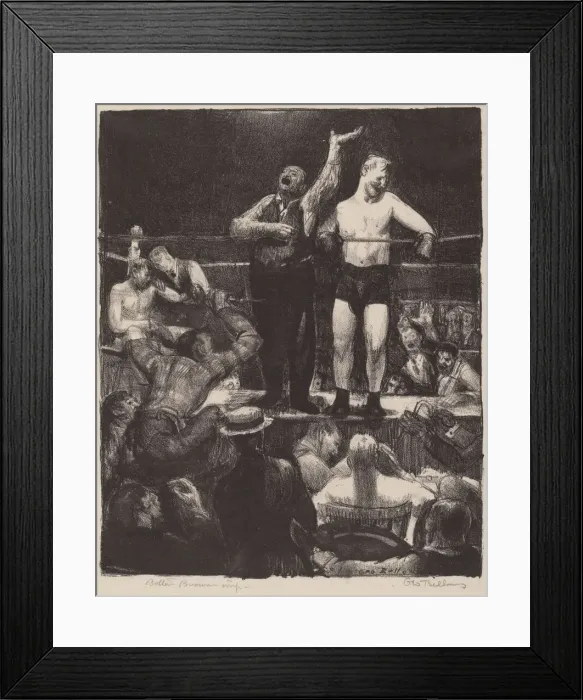 Framed Print : Introductions, 1921. Creator: George Wesley Bellows Framed Print : Introductions, 1921. Creator: George Wesley Bellows