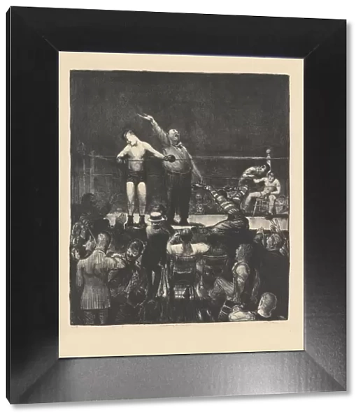 Introducing the Champion, 1916. Creator: George Wesley Bellows