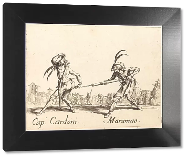 Cap. Cardoni and Maramao, c. 1622. Creator: Jacques Callot