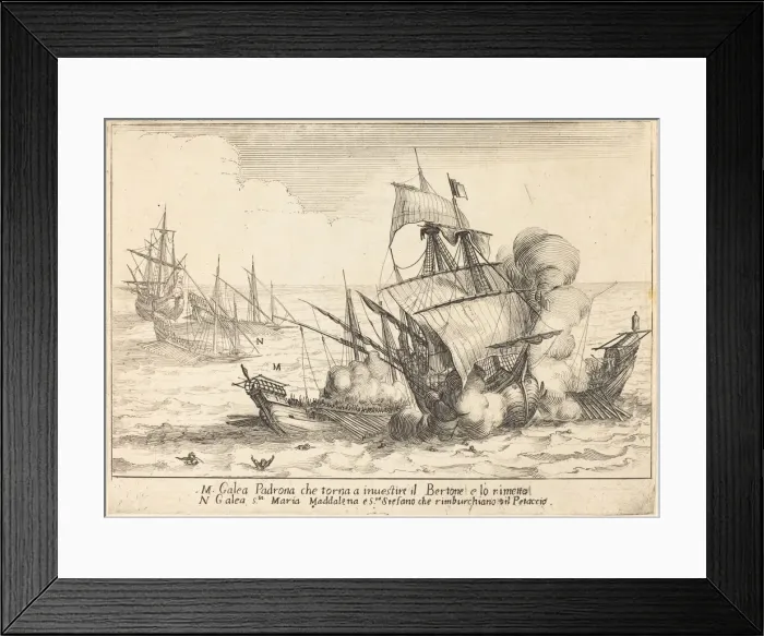 Framed Print : The Prize, 1617. Creator: Jacques Callot Framed Print : The Prize, 1617. Creator: Jacques Callot