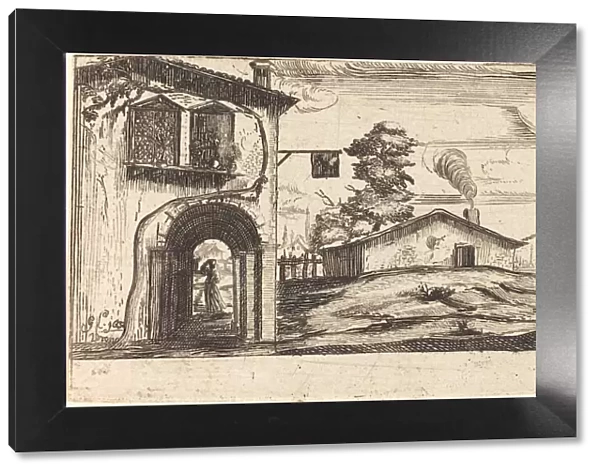 Landscape with a Well. Creator: Unknown