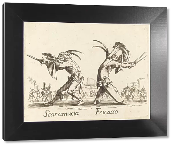 Scaramucia and Fricasso. Creator: Unknown