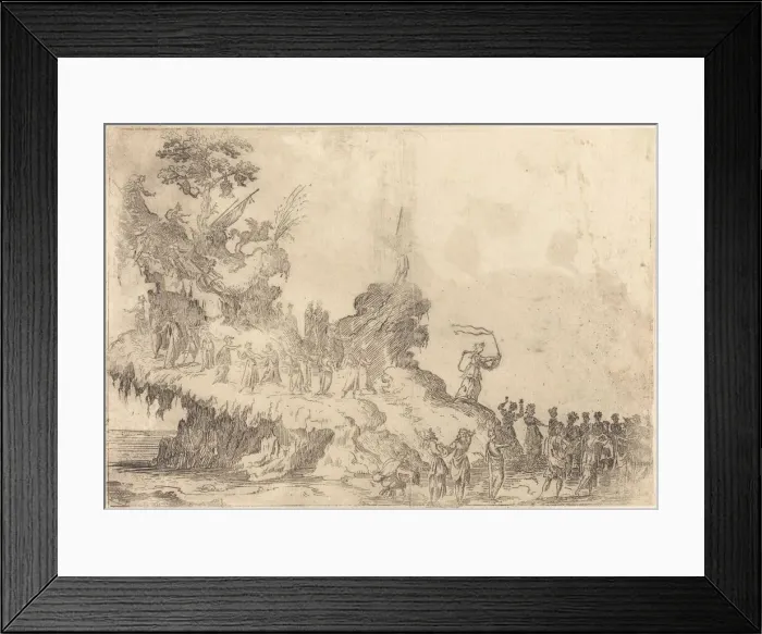 Framed Print : The Float of Mount Parnassus. Creator: Unknown Framed Print : The Float of Mount Parnassus. Creator: Unknown