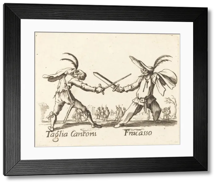 Framed Print : Taglia Cantoni and Fracasso. Creator: Unknown Framed Print : Taglia Cantoni and Fracasso. Creator: Unknown