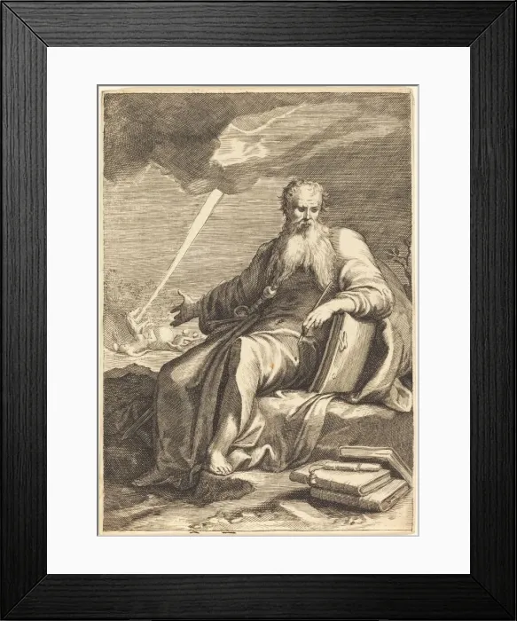 Framed Print : Saint Paul, Seated. Creator: Unknown Framed Print : Saint Paul, Seated. Creator: Unknown