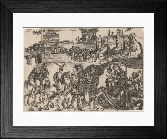 Framed Print : The Adoration of the Magi, c. 1503 / 1513. Creator: Unknown Framed Print : The Adoration of the Magi, c. 1503 / 1513. Creator: Unknown