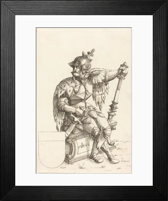 Framed Print : Emperor Charles V, 1546. Creator: Augustin Hirschvogel Framed Print : Emperor Charles V, 1546. Creator: Augustin Hirschvogel