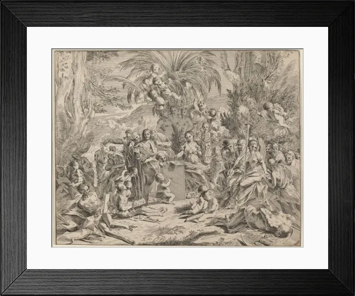 Framed Print : Allegory of Painting, 1637 / 1638. Creator: Unknown Framed Print : Allegory of Painting, 1637 / 1638. Creator: Unknown