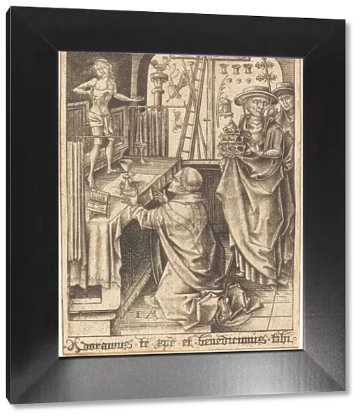 The Mass of Saint Gregory, c. 1480  /  1490. Creator: Israhel van Meckenem