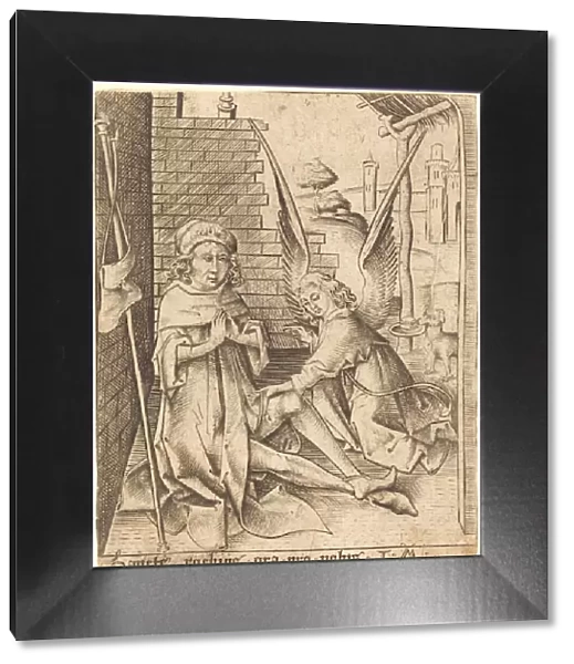 Saint Roch, c. 1490  /  1500. Creator: Israhel van Meckenem