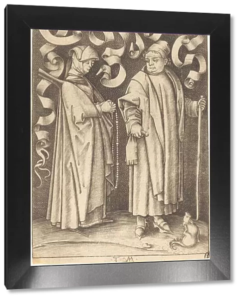 The Churchgoers, c. 1495  /  1503. Creator: Israhel van Meckenem