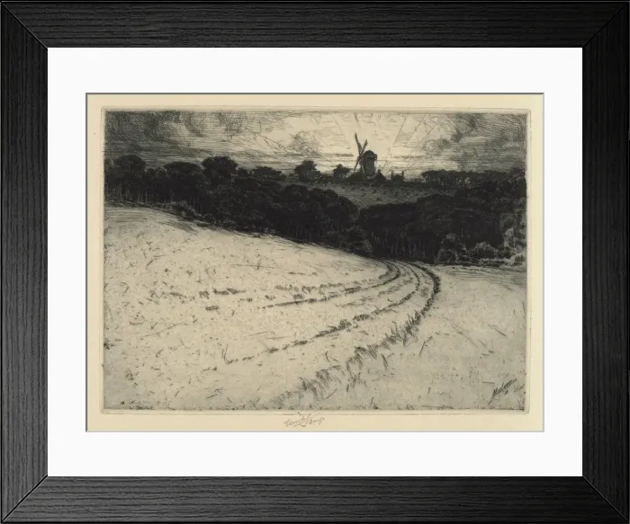 Framed Print : Morning, Canonicut Island, 1908. Creator: Charles Frederick William Mielatz Framed Print : Morning, Canonicut Island, 1908. Creator: Charles Frederick William Mielatz