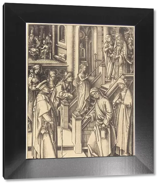 The Presentation of the Virgin, c. 1490  /  1500. Creator: Israhel van Meckenem
