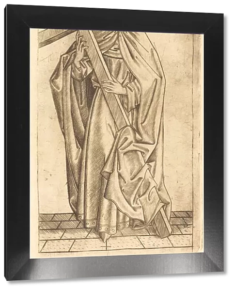 Saint Judas Thaddeus (?) or Saint Simon (?), c. 1470  /  1480. Creator: Israhel van Meckenem