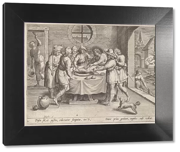 Preparation for the Passover, c. 1585. Creator: Johann Sadeler I