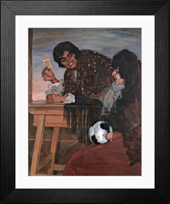 Framed Print : La mejor suerte (Good fortune). Creator: Zuloaga y Zabaleto, Ignacio (1870-1945) Framed Print : La mejor suerte (Good fortune). Creator: Zuloaga y Zabaleto, Ignacio (1870-1945)
