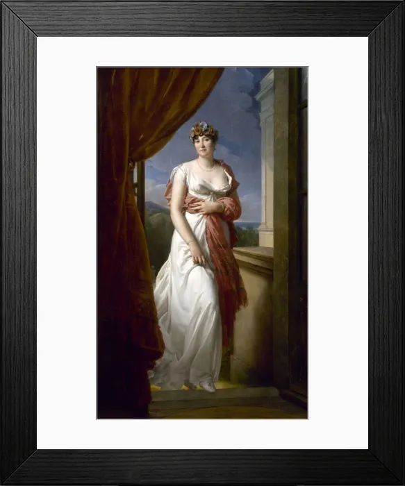 Framed Print : Portrait of Theresa Cabarrus, Madame Tallien (1773-1835), 1805 Framed Print : Portrait of Theresa Cabarrus, Madame Tallien (1773-1835), 1805