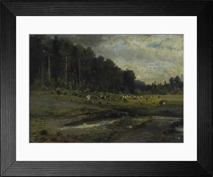 Framed Print : Elk Island in Sokolniki, 1869. Creator: Savrasov, Alexei Kondratyevich (1830-1897) Framed Print : Elk Island in Sokolniki, 1869. Creator: Savrasov, Alexei Kondratyevich (1830-1897)