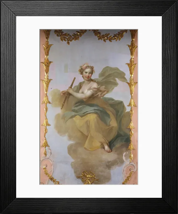 Framed Print : Muse Calliope, Early 1770s. Creator: Torelli, Stefano (1712-1784) Framed Print : Muse Calliope, Early 1770s. Creator: Torelli, Stefano (1712-1784)
