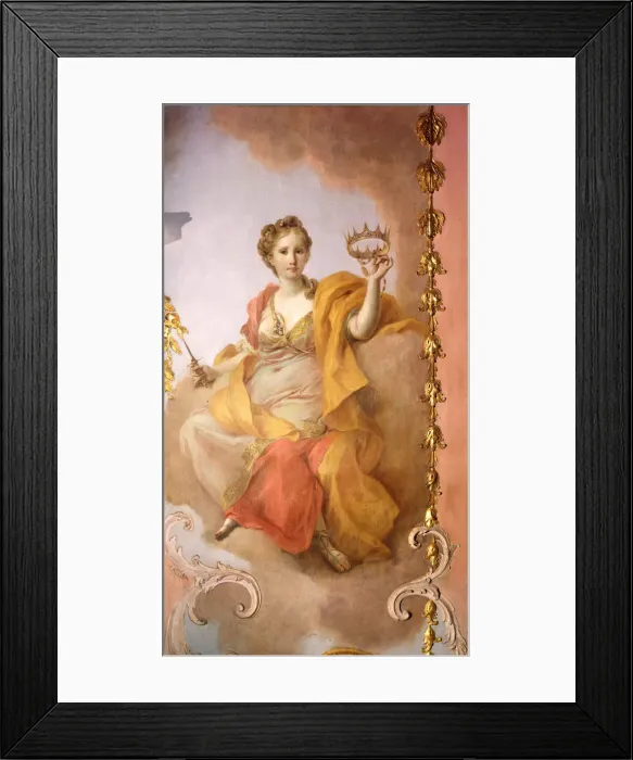 Framed Print : Muse Erato, Early 1770s. Creator: Torelli, Stefano (1712-1784) Framed Print : Muse Erato, Early 1770s. Creator: Torelli, Stefano (1712-1784)