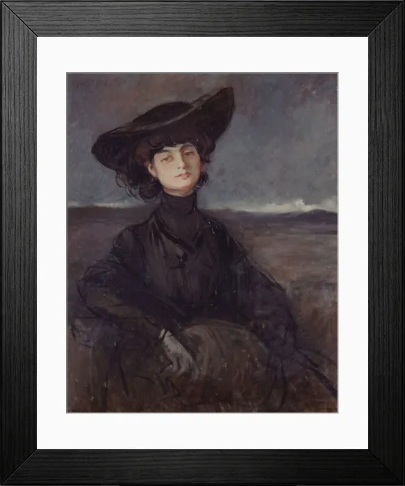 Framed Print : Portrait of Anna-Elisabeth, Comtesse Mathieu de Noailles (1876-1933), c. 1905 Framed Print : Portrait of Anna-Elisabeth, Comtesse Mathieu de Noailles (1876-1933), c. 1905