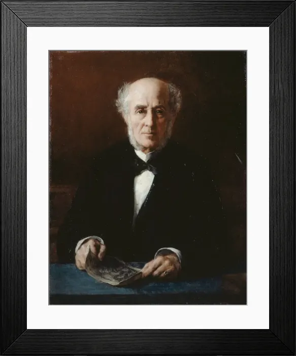 Framed Print : Portrait of the writer Etienne Arago (1802-1892), 1882 Framed Print : Portrait of the writer Etienne Arago (1802-1892), 1882