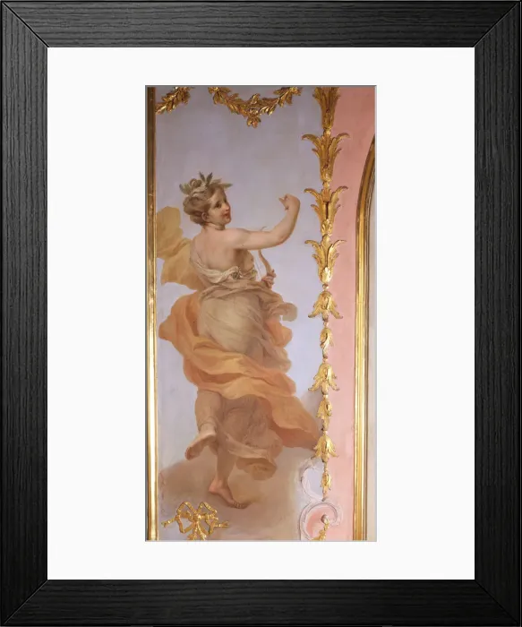 Framed Print : Muse Terpsichore, Early 1770s. Creator: Torelli, Stefano (1712-1784) Framed Print : Muse Terpsichore, Early 1770s. Creator: Torelli, Stefano (1712-1784)