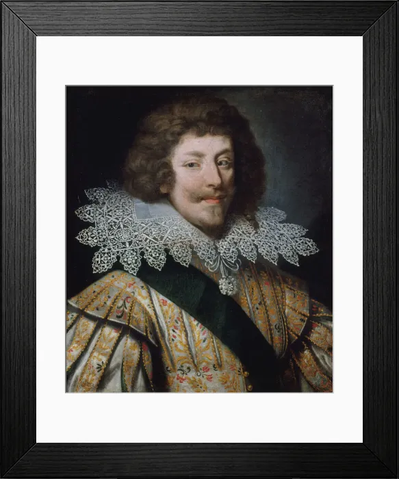 Framed Print : Henri II (1595-1632), Duke of Montmorency, 1625-1630. Creator: Anonymous Framed Print : Henri II (1595-1632), Duke of Montmorency, 1625-1630. Creator: Anonymous
