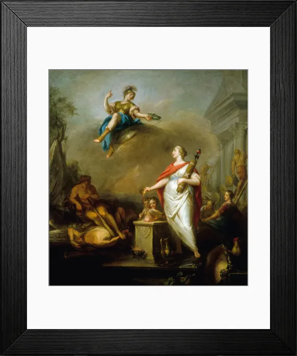 Framed Print : Allegory of the Revolution of 1789, 1796. Creator: Wilbault (Wilbaut) Framed Print : Allegory of the Revolution of 1789, 1796. Creator: Wilbault (Wilbaut)