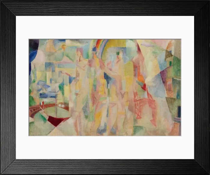 Framed Print : La ville de Paris, Esquisse, 1911-1912. Creator: Delaunay, Robert (1885-1941) Framed Print : La ville de Paris, Esquisse, 1911-1912. Creator: Delaunay, Robert (1885-1941)