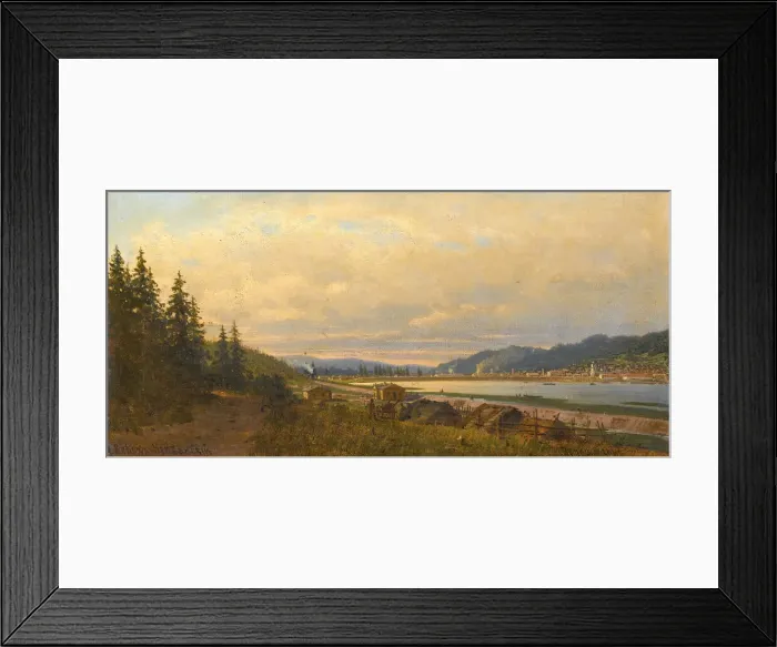 Framed Print : View of Verkh-Neyvinsky, ca 1877. Creator: Vereshchagin, Pyotr Petrovich (1836-1886) Framed Print : View of Verkh-Neyvinsky, ca 1877. Creator: Vereshchagin, Pyotr Petrovich (1836-1886)