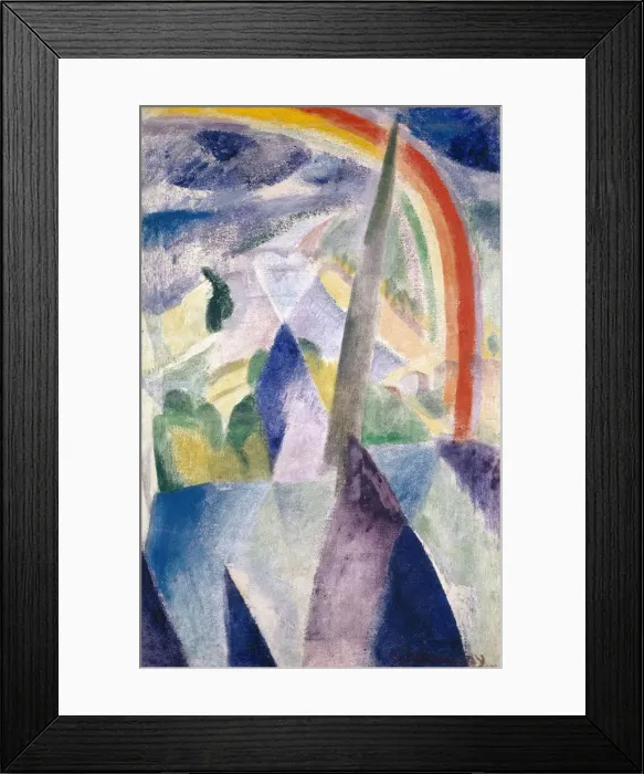 Framed Print : La fleche de Notre-Dame (Vue de Paris, Notre-Dame), 1909-1914