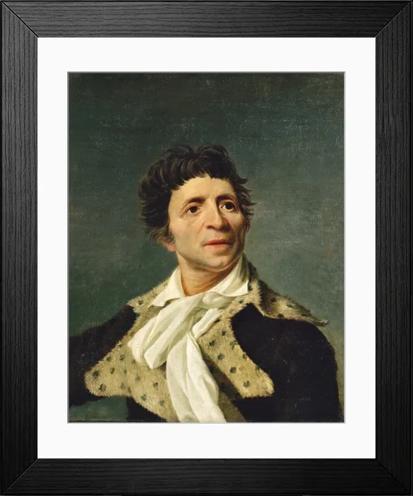 Framed Print : Portrait of Jean-Paul Marat (1743-1793), 1793. Creator: Boze, Joseph (1745-1826) Framed Print : Portrait of Jean-Paul Marat (1743-1793), 1793. Creator: Boze, Joseph (1745-1826)