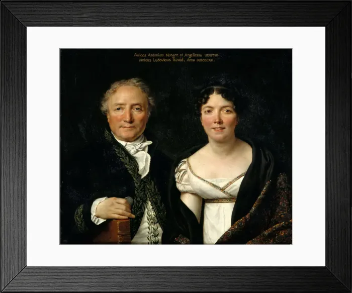 Framed Print : Portrait of Antoine und Angelique Mongez, 1812. Creator: David Framed Print : Portrait of Antoine und Angelique Mongez, 1812. Creator: David