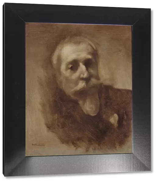 Portrait of the poet, journalist, and novelist Anatole France (1844-1924), c. 1900