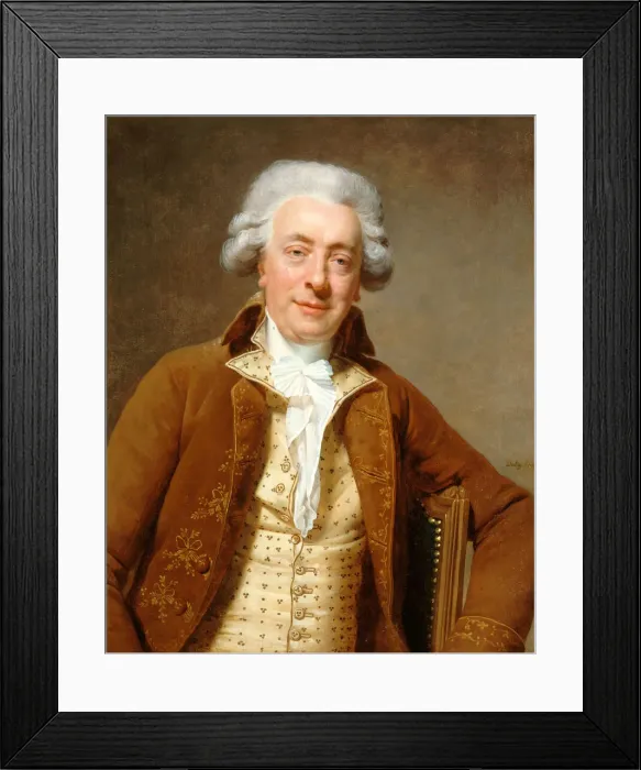 Framed Print : Portrait of the Architect Claude-Nicolas Ledoux (1736-1806), 1790 Framed Print : Portrait of the Architect Claude-Nicolas Ledoux (1736-1806), 1790