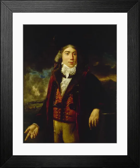 Framed Print : Portrait of ReneNicolas Dufriche, Baron Desgenettes (1762-1837), 1798 Framed Print : Portrait of ReneNicolas Dufriche, Baron Desgenettes (1762-1837), 1798