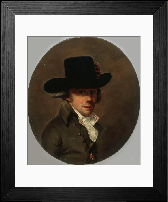 Framed Print : Portrait of Marguerite Elie Guadet (1758-1794), 1789. Creator: Anonymous Framed Print : Portrait of Marguerite Elie Guadet (1758-1794), 1789. Creator: Anonymous