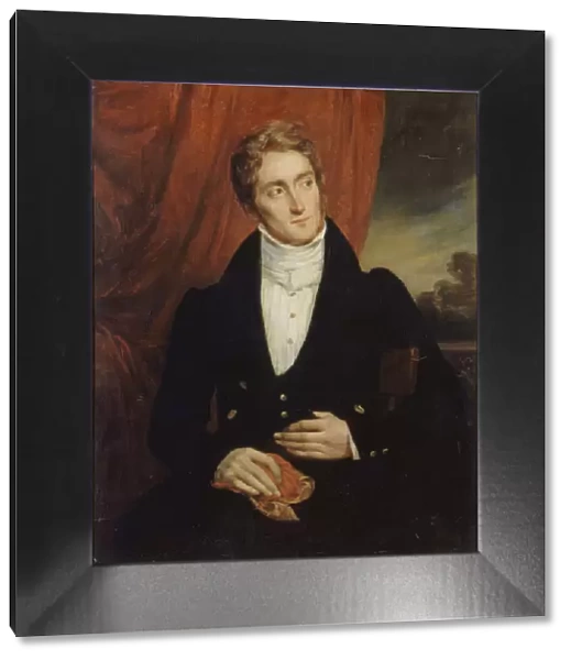 Portrait of Jean-Georges Farcy (1800-1830), 1829. Creator: Colin