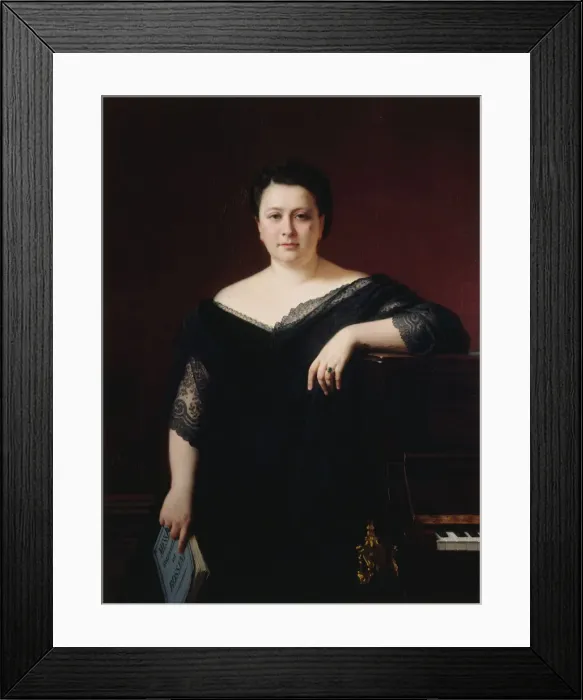 Framed Print : Portrait of the opera singer Marietta Alboni (1826-1894), 1870 Framed Print : Portrait of the opera singer Marietta Alboni (1826-1894), 1870