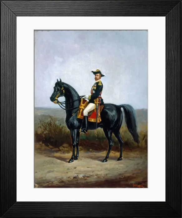 Framed Print : Portrait of General Georges Boulanger (1837-1891), c. 1880 Framed Print : Portrait of General Georges Boulanger (1837-1891), c. 1880