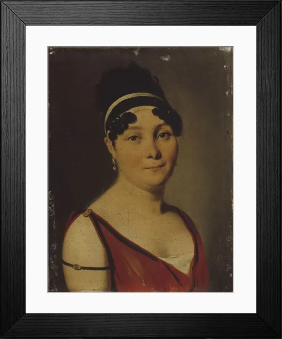 Framed Print : Portrait of the opera singer Caroline Branchu (1780-1850), c. 1810 Framed Print : Portrait of the opera singer Caroline Branchu (1780-1850), c. 1810