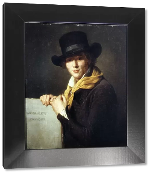 Portrait of Alexandre Lenoir (1761-1839), 1796. Creator: Bouliard