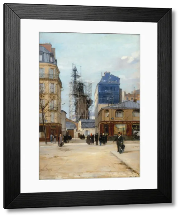 Framed Print : Bartholdis Statue of Liberty in the workshop of Gadget, Gauhier, & Cie. on the Rue Framed Print : Bartholdis Statue of Liberty in the workshop of Gadget, Gauhier, & Cie. on the Rue