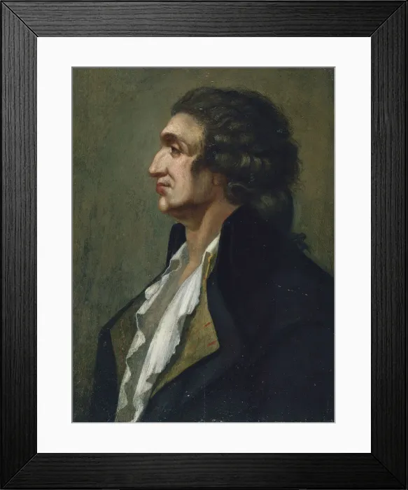 Framed Print : Portrait of Marie Jean Antoine Nicolas Caritat, Marquis de Condorcet Framed Print : Portrait of Marie Jean Antoine Nicolas Caritat, Marquis de Condorcet