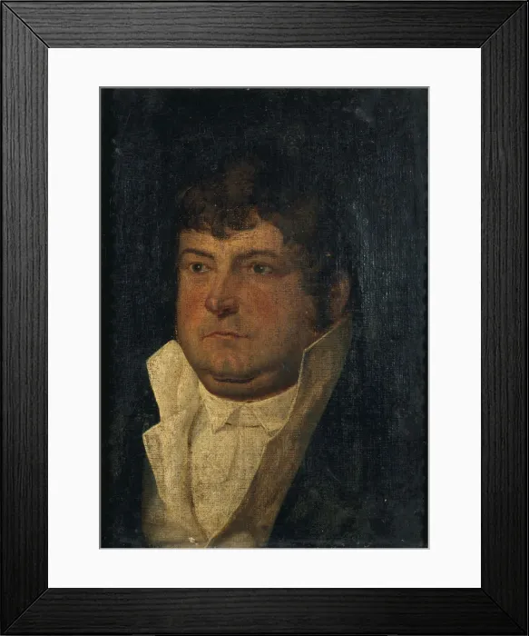 Framed Print : Portrait of Georges Cadoudal (1771-1804), 1798-1805. Creator: Anonymous Framed Print : Portrait of Georges Cadoudal (1771-1804), 1798-1805. Creator: Anonymous